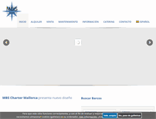 Tablet Screenshot of mbs-charter.com
